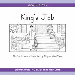 New ⭐ Handprints Leveled Reader, King's Job, Level F/10, Set C2, Pack Of 6 😀