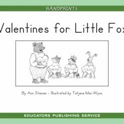 Brand new 🥰 Handprints Leveled Reader, Valentines For Little Fox, Level G/12, Set D2, Pack Of 6 🧨