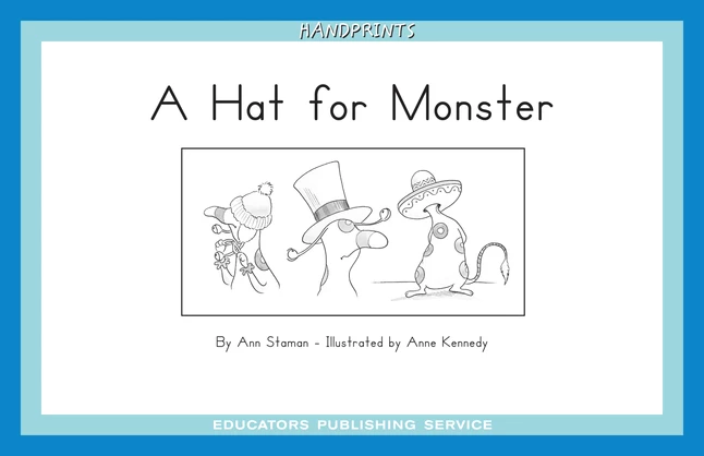 Wholesale π Handprints Leveled Readers, A Hat For Monster, Level A/1, Set A1, Pack Of 6 π 1 Wholesale π Handprints Leveled Readers, A Hat For Monster, Level A/1, Set A1, Pack Of 6 π