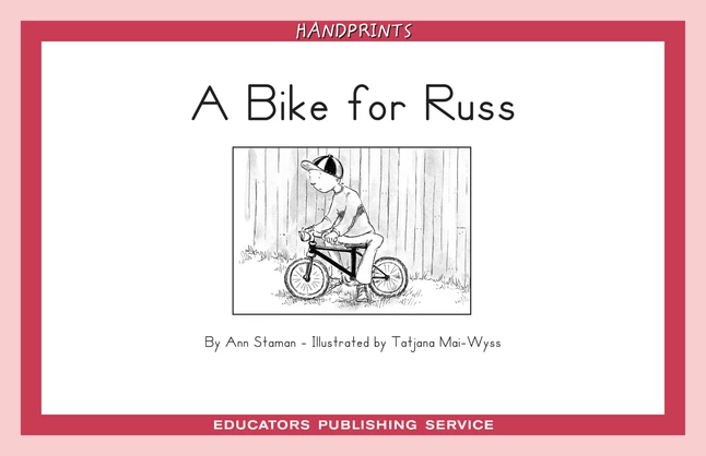 Budget π Handprints Leveled Reader, A Bike For Russ, Level C/3, Set B2, Pack Of 6 π 1 Budget π Handprints Leveled Reader, A Bike For Russ, Level C/3, Set B2, Pack Of 6 π