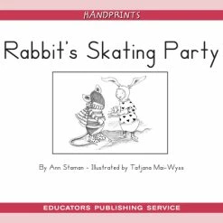 Hot Sale 😉 Handprints Leveled Reader, Rabbit's Skating Party, Level D/5, Set B2, Pack Of 6 😉