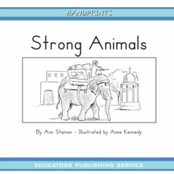 Promo 😍 Handprints Leveled Reader, Strong Animals, Level B/2, Set A3, Pack Of 6 ✨