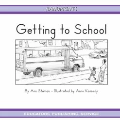 Outlet 😍 Handprints Leveled Reader, Getting To School, Level C, Fiction, Pack Of 6 🎉