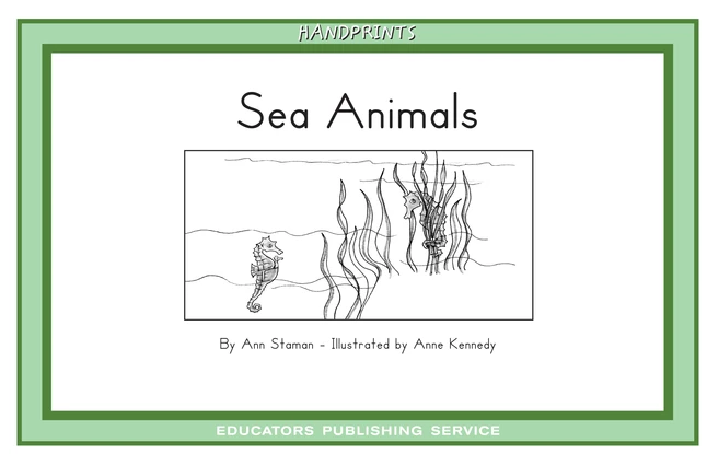 Flash Sale π Handprints Leveled Reader, Sea Animals, Level I/15, Set D3, Pack Of 6 β 1 Flash Sale π Handprints Leveled Reader, Sea Animals, Level I/15, Set D3, Pack Of 6 β
