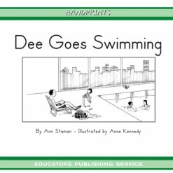 Brand new 🛒 Handprints Leveled Reader, Dee Goes Swimming, Level J/18, Set D3, Pack Of 6 🌟