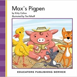 Outlet 🎁 Phonics PLUS Decodable Readers, Max's Pigpen, Level A, Fiction, Pack Of 6 ✨